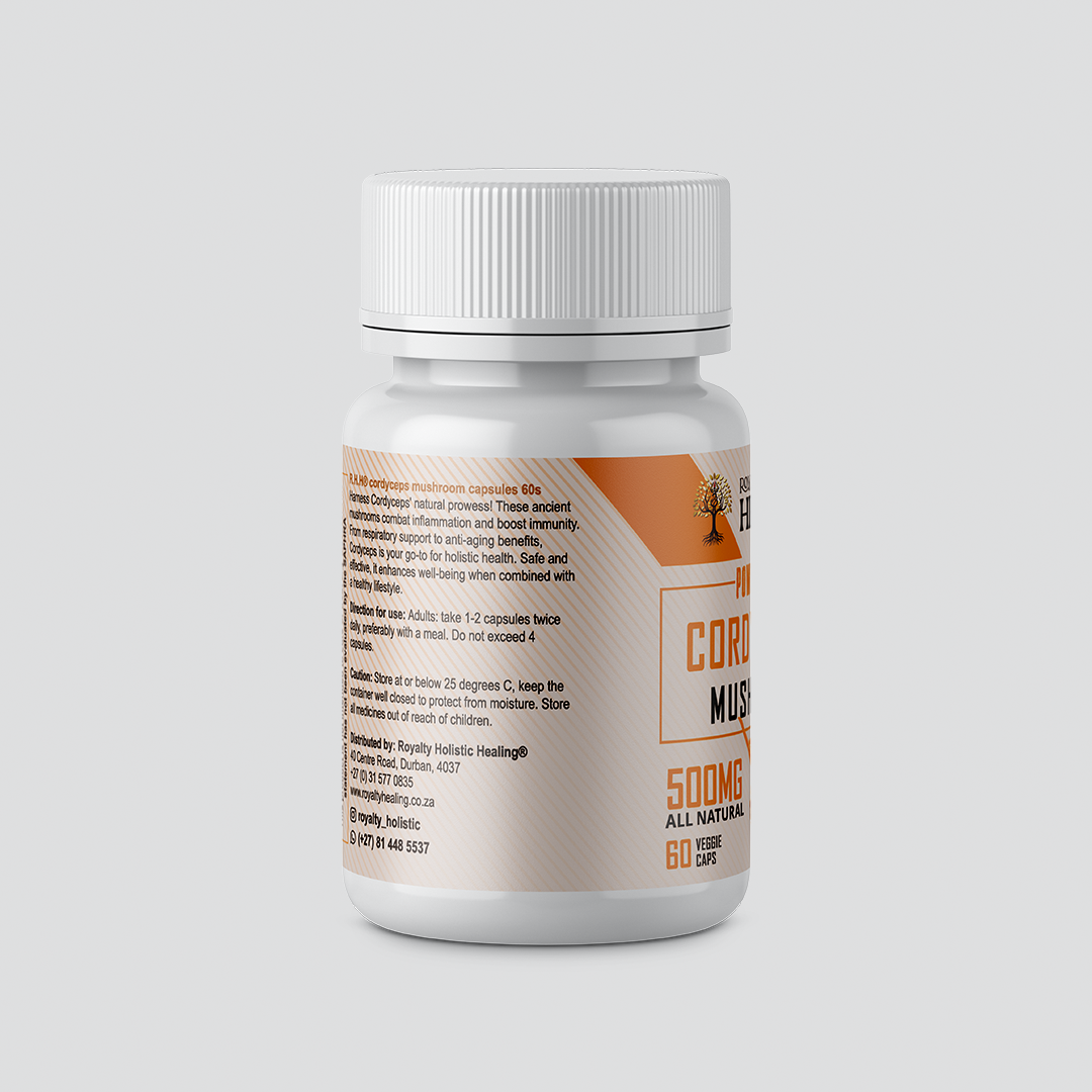 Cordyceps Mushroom Capsules 60s - Image 3