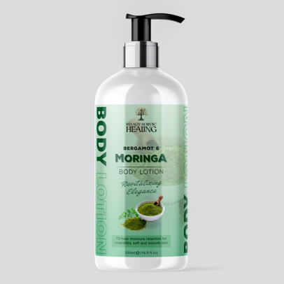 Bergamot & Moringa Body Lotion - Deep Hydration for Normal to Dry Skin